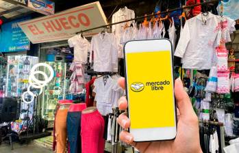 Dúber Ledesma, director de Somos El Hueco, contó cómo fue el encuentro con Doménico Barbato y el equipo de Mercado Libre. FOTO EL COLOMBIANO Y CORTESÍA. 