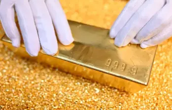 Cerca del 72% de las exportaciones legales de oro de Colombia corresponde realmente a oro ilegal blanqueado. Es decir, metal extraído de manera ilícita que obtiene apariencia legal antes de salir del país. Foto: Getty