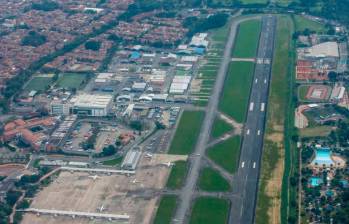 En el debate sobre la situación aeroportuaria del Distrito no se tocó en detalle qué pasaría con el lote actual del aeropuerto. FOTO: EL COLOMBIANO