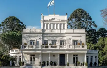 Un soldado del ejército argentino fue hallado muerto en la Quinta de Olivos, la residencia presidencial de Javier Milei. FOTO: PÁGINA WEB GOBIERNO DE ARGENTINA