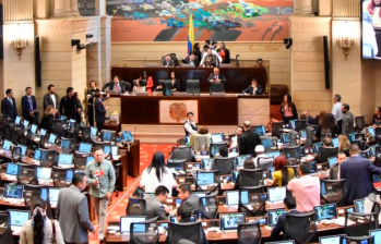 La reforma a la salud está estancada en segundo debate en la plenaria de la Cámara. FOTO CORTESÍA