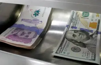 Dólar en Colombia. FOTO ARCHIVO. 