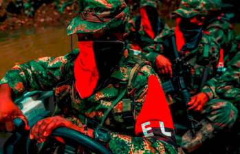 Uno de los objetivos del ELN, según el informe de la Policía, es fortalecer sus estructuras militares en algunas zonas, aprovechando el cese al fuego. Foto Archivo EL COLOMBIANO