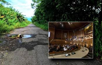 Este martes, la Asamblea aprobó el Proyecto de Ordenanza 37, que aprobó construir cuatro vías con el mecanismo de valorización. FOTO: Cortesía y El Colombiano