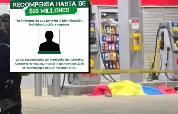 El pasado 15 de mayo, una joven de 24 años fue asesinada en una estación de gasolina en el Oriente de Antioquia. FOTO: Cortesía