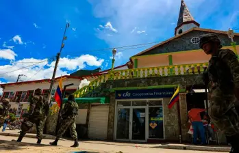 El doble homicidio aumenta la zozobra en la que vive la población de este municipio azotado históricamente por la guerra. FOTO: MANUEL SALDARRIAGA