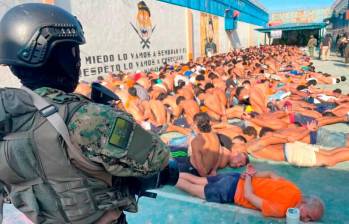 De acuerdo con el Ministerio de Relaciones Exteriores de Ecuador, 1.489 colombianos están presos en ese país. FOTO: Tomada de X (antes Twitter) @FFAAECUADOR
