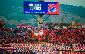 La afición del cuadro rojo es una de las mas fieles del fútbol profesional colombiano. FOTO: CAMILO SUÁREZ