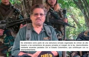 El narcodisidente ‘Iván Márquez’, quien se esconde en Venezuela, podría acceder a beneficios jurídicos de la paz total por la reforma a la ley de orden público. 