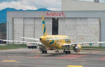 Avianca anunció la incorporación a su flota de diez aviones que operaba Viva, los cuales pertenecen a la familia Airbus A320 NEO. FOTO DIEGO VARGAS