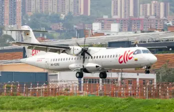 Clic Air ampliará este martes 11 de agosto sus vuelos hacia Manizales para facilitar la movilidad tras el terremoto. FOTO CORTESÍA.