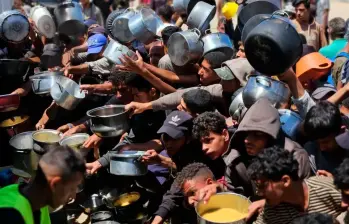 La FDI abrirá corredores humanitarios en Gaza. FOTO: Getty