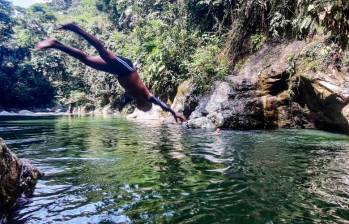 El cañón del río Melcocho es uno de los grandes atractivos turísticos que ofrece el Oriente antioqueño. FOTO: EL COLOMBIANI