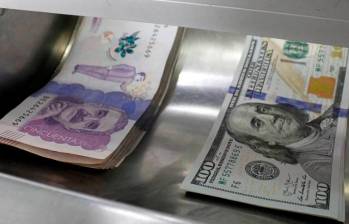 El dólar sigue por debajo de los $4.200. FOTO: Colprensa