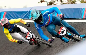 Colombia corre a gran velocidad para imponerse en el BMX de los Juegos Bolivarianos. El antioqueño Diego Arboleda, de 29 años de edad, es uno de los grandes favoritos al triunfo este miércoles en Perú. FOTO GETTY