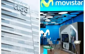 El Ministerio de las TIC dio un concepto positivo sobre la integración entre Tigo - UNE y Movistar, de Telefónica. FOTO: EL COLOMBIANO
