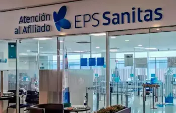La EPS Sánitas iba a ser intervenida por un año más. Foto: ELCOLOMBIANO