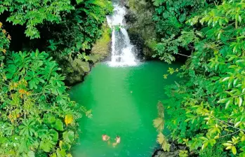 La riqueza hídrica e hidrobiológica de Urabá es uno de sus mayores atractivos turísticos. En la foto, el río Chibugá. FOTO: MANUEL SALDARRIAGA