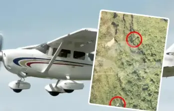 La aeronave desapareció el domingo 13 de septiembre, cuando cubría la ruta entre Condoto, Chocó, y Guaymaral, Bogotá. FOTO: Adrian Pingstone / @FuerzaAereaCol