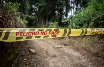 Una masacre se registró en las últimas horas del 25 de julio en un caserío de El Salado, La Plata, Huila. FOTO: ANDRÉS CAMILO ECHEVERRY 