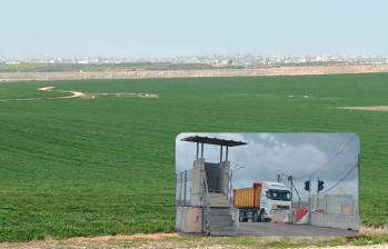 La Franja de Gaza mide 325 kilómetros cuadrados y la habitan 2,3 millones de personas. En la frontera Israel tiene refugios antimisiles. FOTOS Getty y Daniel Valero