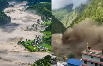 Sobrevivientes vuelven a pueblos devastados en Nepal mientras buscan a más de 3.000 desaparecidos. Foto: Nepal Police