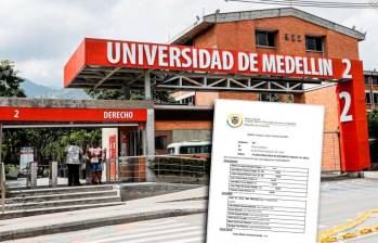 Un juez penal encontró a dos exempleados de la Universidad de Medellín responsables por el delito de falsedad en documento público. FOTO: EL COLOMBIANO Y CORTESÍA