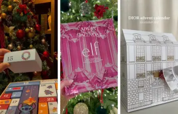 Los calendarios de Adviento de varias marcas de maquillaje de lujo se han vuelto virales en redes sociales. FOTO: REDES SOCIALES