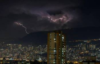 En los últimos días han ocurrido fuertes lluvias en Medellín y su Área Metropolitana. FOTO: JUAN ANTONIO SÁNCHEZ 