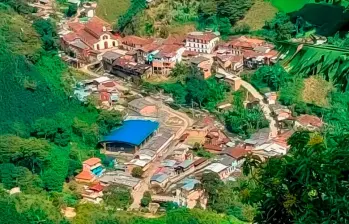 El ataque contra la patrulla policial ocurrió en el corregimiento Santa Rita, en zona rural de Andes, suroeste antioqueño. FOTO ARCHIVO