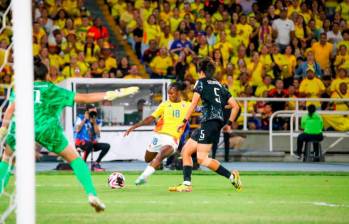 Linda Caicedo ha marcado dos goles en el mundial femenino sub-20 que se juega en nuestro país. FOTO: CORTESÍA FEDERACIÓN COLOMBIANA DE FÚTBOL