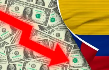 La caída del dólar en Colombia se acentuó esta semana. La divisa bajó a niveles que no se veían desde abril de 2024. FOTO GETTY