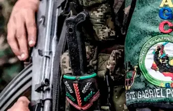 Entre los integrantes del Clan del Golfo a los que se le pidió levantar su orden de captura está alias ‘Chiquita Malo’. FOTO FUNDACIÓN PARES