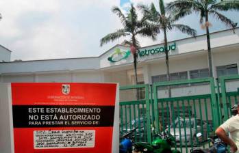 La Seccional le recordó a Quintero los motivos por los cuales ha tenido que cerrar diversos servicios de salud en toda la ciudad. FOTO: EL COLOMBIANO