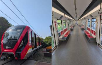Se espera que el primer tren del Metro de Bogotá llegue desde China a Colombia el próximo mes de septiembre de 2025. FOTO: ALCALDÍA DE BOGOTÁ