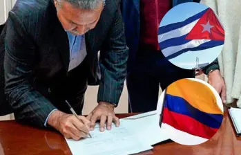 El Gobierno anunció un “acuerdo histórico comercial” con Cuba relacionado con pequeños productores de Tolima. FOTO: PRESIDENCIA | XINHUA | ARCHIVO