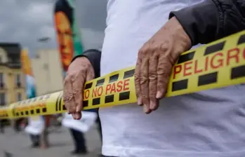 Hallan sin vida a pareja de adultos mayores en Bogotá. FOTO: Sergio Acero