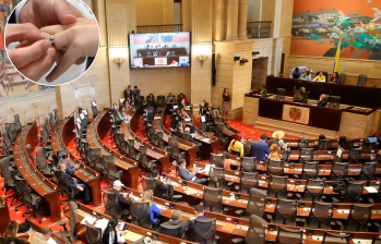 Con 59 votos a favor y 11 en contra, la plenaria del Senado dio luz verde a este proyecto que flexibiliza las condiciones para poder divorciarse en Colombia. FOTO CORTESÍA
