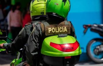 Los uniformados usaron placas falsas y chaquetas de un exmiembro de la Policía para evitar ser identificados. FOTO: ARCHIVO EL COLOMBIANO