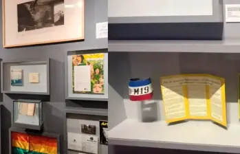 Las piezas retiradas del Museo Nacional estaban relacionadas con movimientos LGBTI y feministas, víctimas de violencia política y el Acuerdo de Paz de 2016. FOTOS CORTESÍA