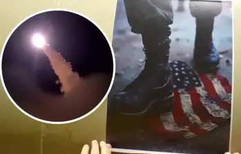 Washington informó bombardeos contra radares y sistemas de drones en territorio iraní. FOTO: Captura de video publicado por la Guardia Revolucionaria Iraní
