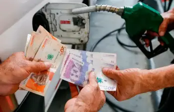 Los precios de la gasolina y del ACPM subieron $71 y $76, respectivamente. FOTO ESNEYDER GUTIÉRREZ