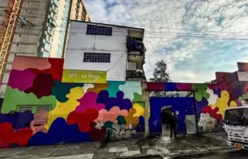 Unidad de Protección Integral (UPI) La Rioja, espacio donde está asentada la población Emberá. FOTO: Alcaldía de Bogotá 