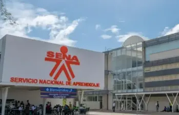 Servicio Nacional de Aprendizaje (SENA) realizó contratos por $1.7 billones. FOTO: SENA
