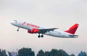 Un avión de Avianca presentó fallas durante el despegue en el Aeropuerto Matecaña. Foto: EL COLOMBIANO 