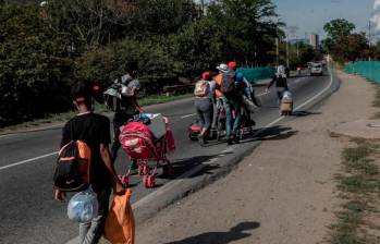 2,3 millones de migrantes venezolanos viven en Colombia. FOTO ANDRÉS SUÁREZ 