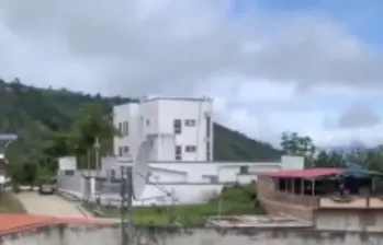 Los habitantes del municipio de El Peñol (Nariño) escucharon al menos cuatro explosiones durante la mañana de este martes 11 de noviembre. FOTO: REDES SOCIALES