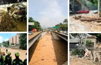 Un informe del Sistema de Alerta Temprana de Medellín y el Valle de Aburrá (Siata) reveló que abril fue el mes más lluvioso en los últimos 14 años. FOTO: Cortesía