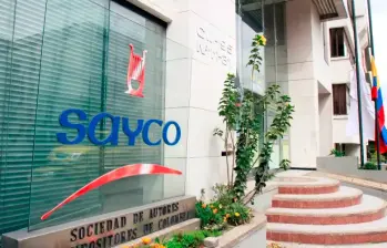 Sayco fue sancionado por la Superintendencia de Industria y Comercio. FOTO COLPRENSA. 