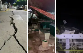 Varios ciudadanos captaron en video los daños que dejaron los fuertes sismos de magnitud 6,2 y 6,3 en Venezuela. FOTO: CAPTURA DE VIDEO